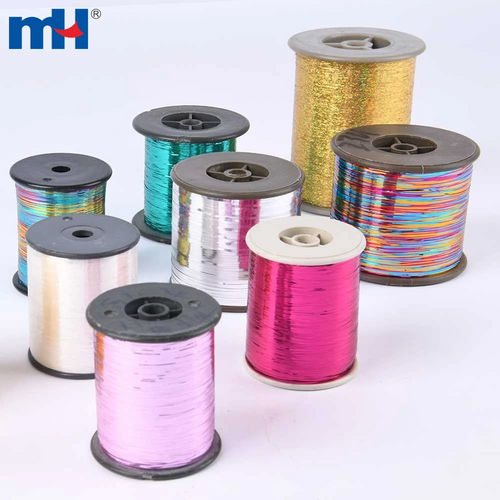 M Type 100% Metallic Yarn Bling Metallic Yarn Colorful Metallic Thread