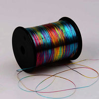 M Type 100% Metallic Yarn Bling Metallic Yarn Colorful Metallic Thread