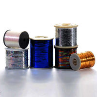 M Type 100% Metallic Yarn Bling Metallic Yarn Colorful Metallic Thread