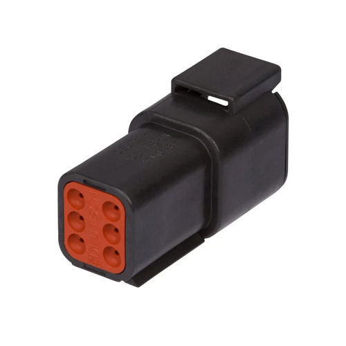 Dt04-6P E004 Dt Connector - Color: Black-Red