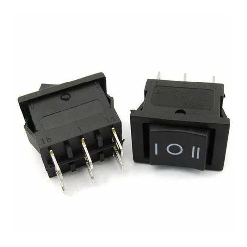 Power Rocker Switches - Color: Black