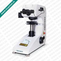 Digital Micro Vickers Hardness Tester (ht-1000ad) - Dimensions 530x200x530mm, Weight 35kg | Features 10x Digital Eyepiece, Dual Optical Channel, Lcd Display