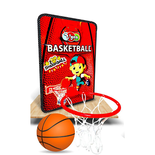 Plastic Vyas Basket Ball And Board