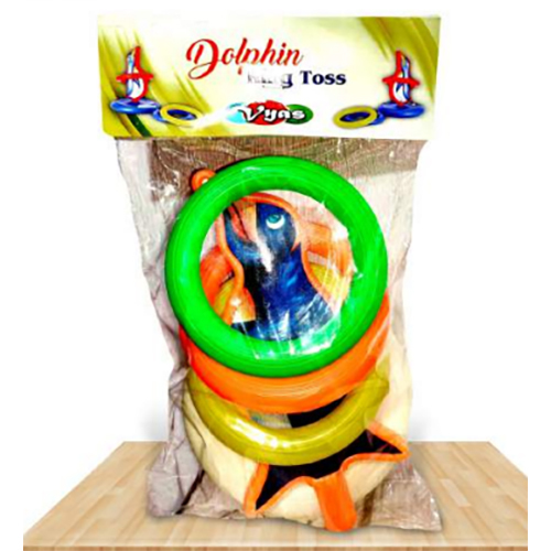 Dolphin Ring Toss Pvc Designed For: Children