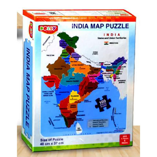 India Map Floor Puzzle Dolly Designed For: Children