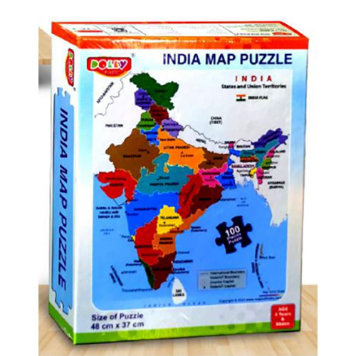 India Map Floor Puzzle Dolly