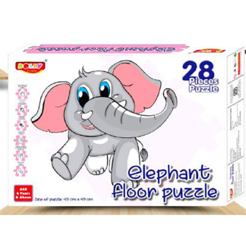 Elephant Floor Puzzle Designed For: Children