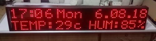 Temperature Humidity Led display