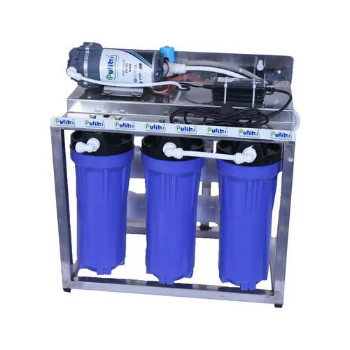 25 LPH Commercial RO System With UV And TDS