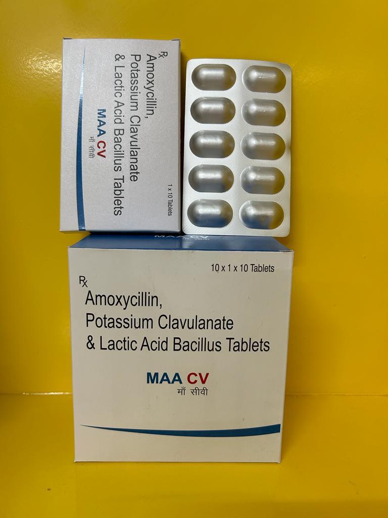 Amoxycilin  potassium clavulanate  tablets