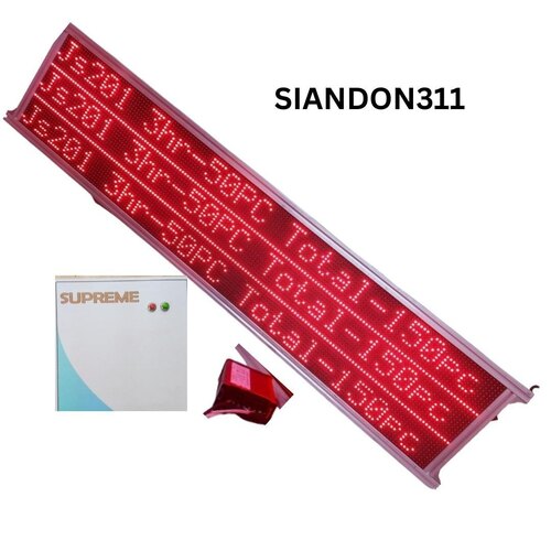 IP/WIFI BASED DYNAMIC LED DISPLAY - Standard Size, Full Color LED Light | Smart Board for Customizable Text & Number Messaging