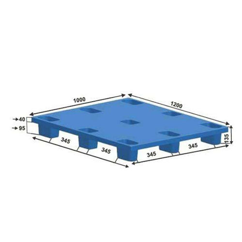 Blue Swk 009 Export Purpose Plastic Pallets