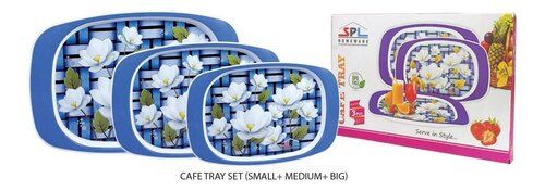 Tray Cafe Tray Set ( set of 3pcs )