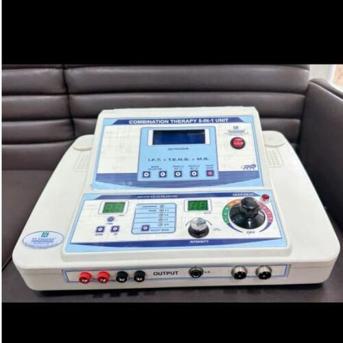 Physiotherapy 5 In 1 IFT MS Tens Ultrsound Deep Heat Machine Electrotherapy  Combo for All Pain