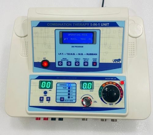 Tnt 5in1 Ift Tens Ms Us Deep Heat Physiotherapy Machine