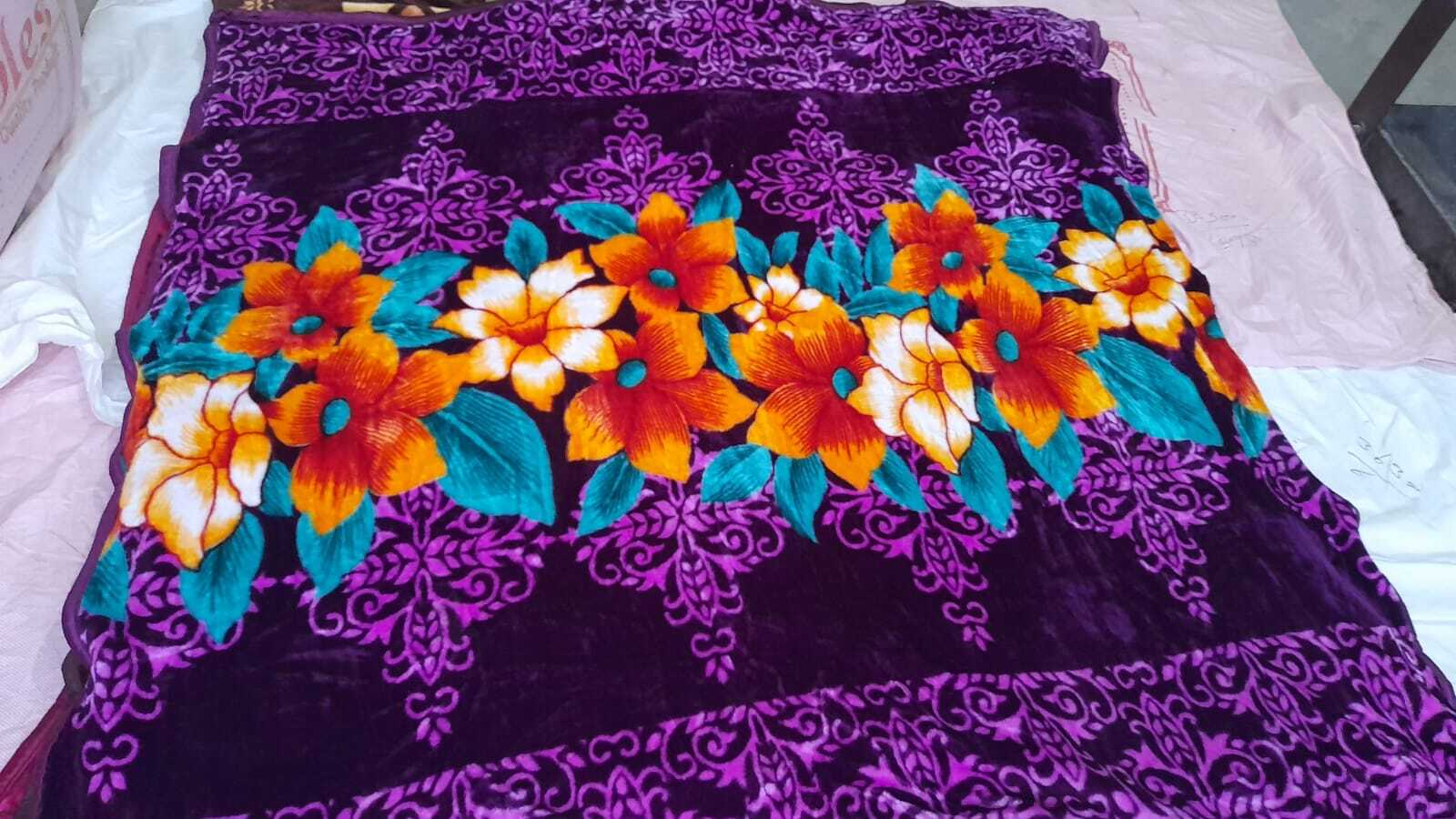 1500 Gram Artillia Double Bed Mink Blanket