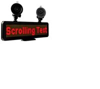 Led Scrolling Display - Ip65 Rated, Standard Size, Red Led Matrix | Ideal For Banks, Education, Real-time Sms Notifications, Low Power Consumption