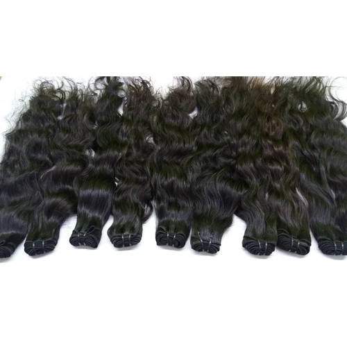 Jet Black Human Hair Extension