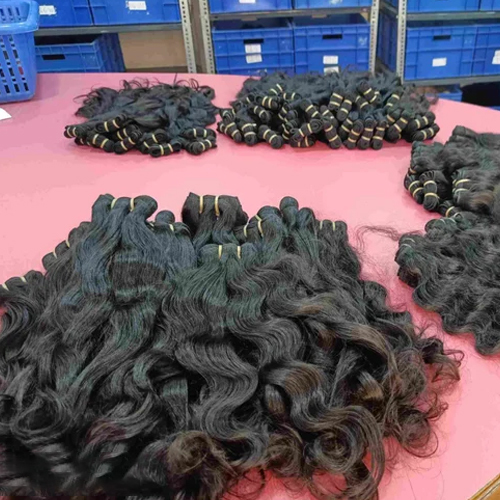 Natural Indian Thick Wavy Human Hair