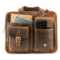 पुरुषों के लैपटॉप लेदर बैग डिज़ाइन: आधुनिक