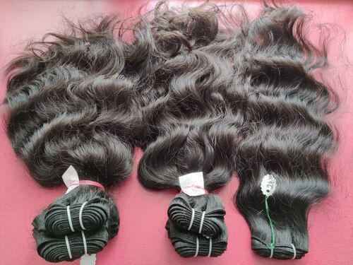 Natural Curly Machine Weft Hair Application: Personal