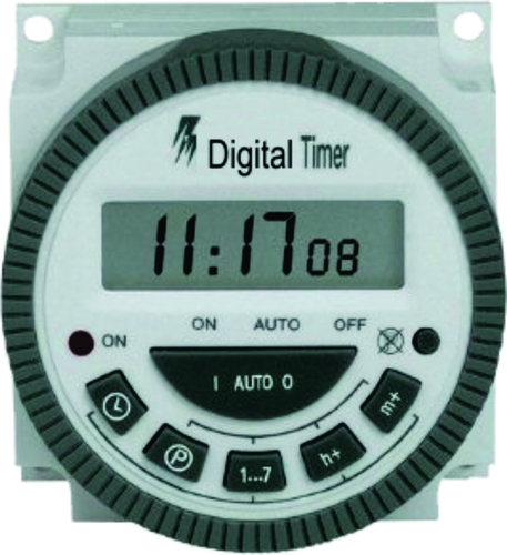 Timer Based Street Light Connector - Color: White