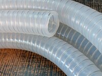 Transparent Silicone Wire Braided Hose - Size: As Per Requirement