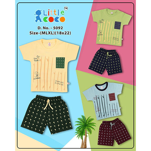 Cool Dry 5092 Half To Half Hosiery Kids Cloth Set