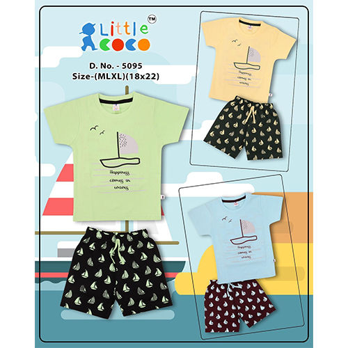 5095 HALF TO HALF KIDS CLOTH SET