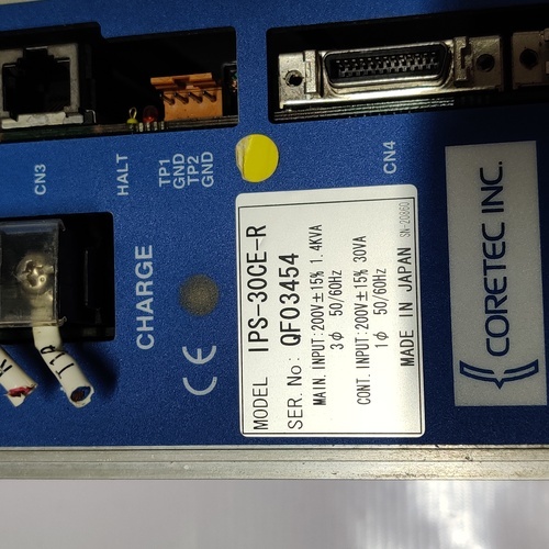 CORETEC INC. IPS-30CE-R NUTRUNNER CONTROLLER
