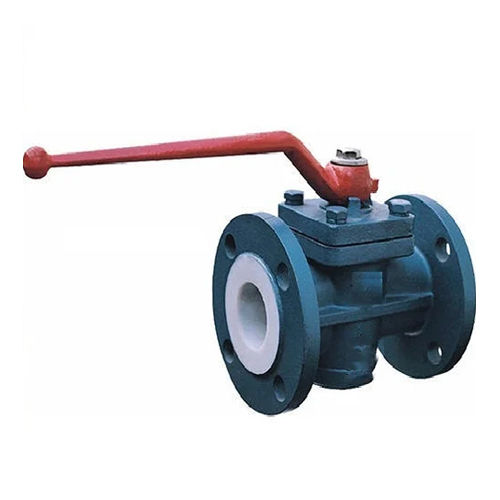 MS PTFE Lined Ball Valves