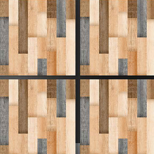 504 600 X 600 MM Semi GVT Porcelain Tiles