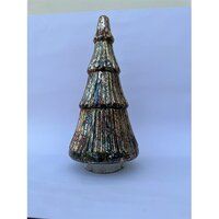 Decorative glass Christmas tree