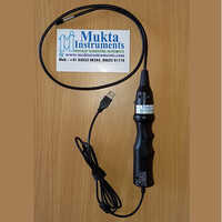 Usb Semi Rigid Borescope - Abs Material, Multiple Sizes Available, Matte Black | Versatile Inspection Tool For Various Applications