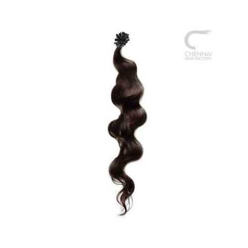 U-Tip Wavy Remy Hair Extensions