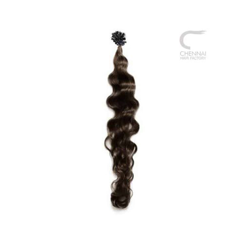 U-Tip Curly Remy Hair Extensions