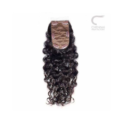 Clip On Closure Curly Remy Hair Extensions