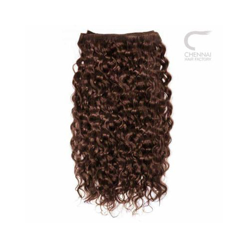 Colored Weave Curly Weft Hair Extension