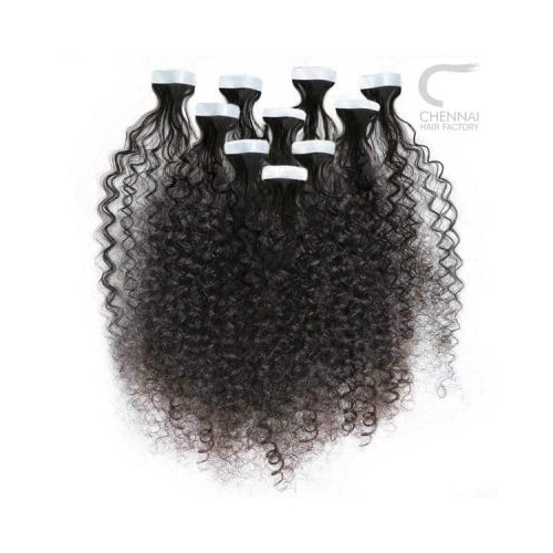 Kinky Curly Tape Hair Extensions