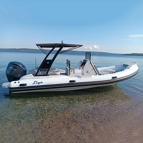 Liya 6.6m rigid hulled inflatable boats outboard motor dinghy