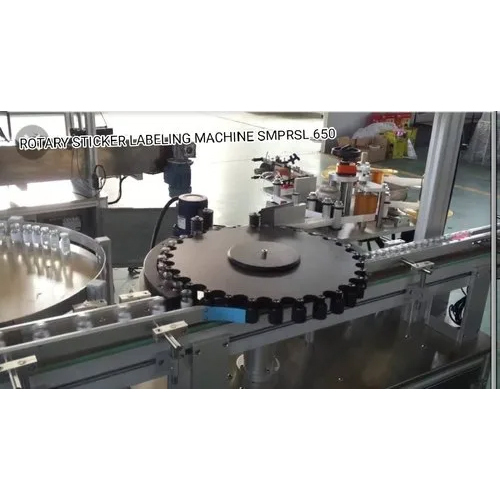 Rotary Type Automatic Single And Double Sided Labeling Machine