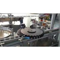 Silver Rotary Type Automatic Single And Double Sided Labeling Machine
