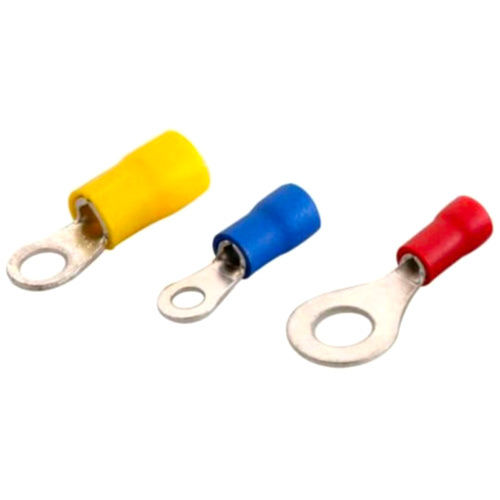 Multicolor Double Grip Reinforcements Ring Terminals