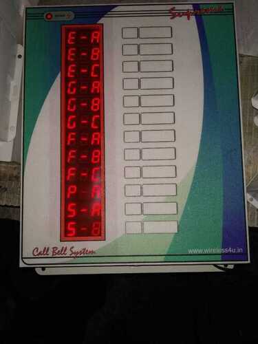 Wireless Nurse Call Bell System 12 Bed Digital Display