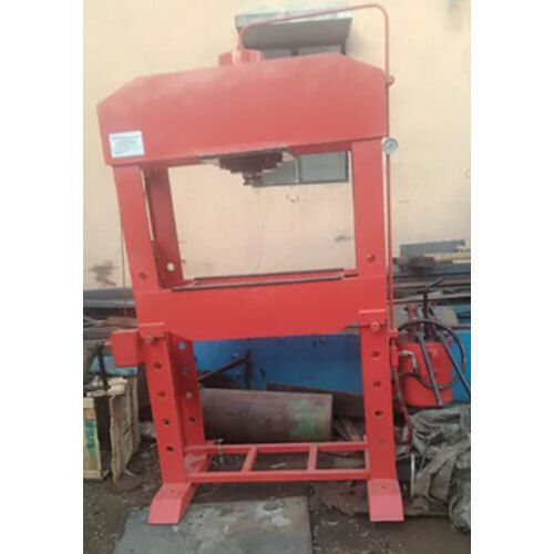 Hand Operated Hydraulic Press Machine - Color: Sky Blu