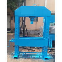 Semi Automatic Heavy Duty Hydraulic Press - Color: Blue