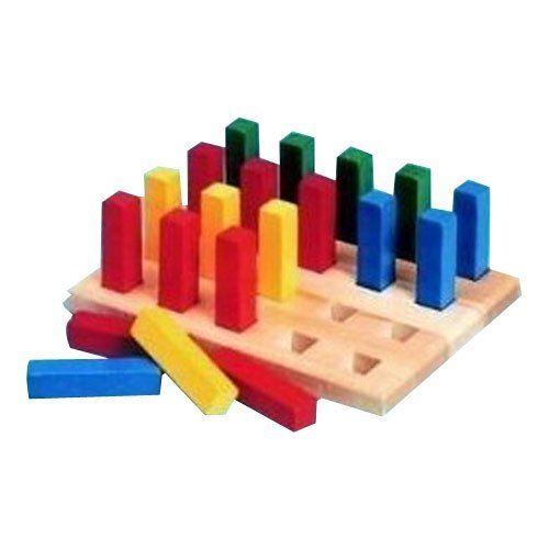 TNT Wooden Exercise Equipment Square Peg Board For Occupational