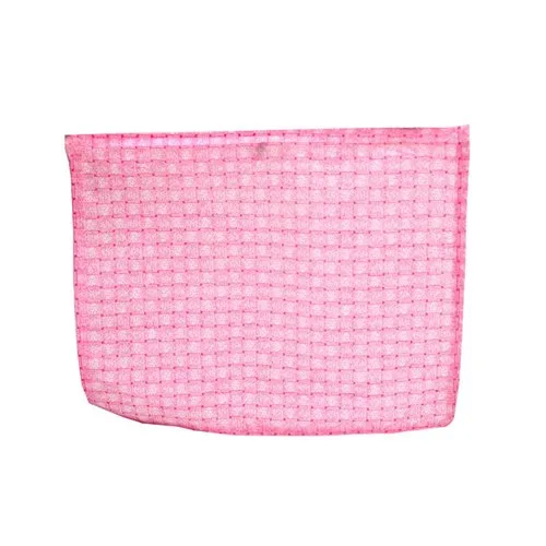 Pink Printed Saree Packaging Bag