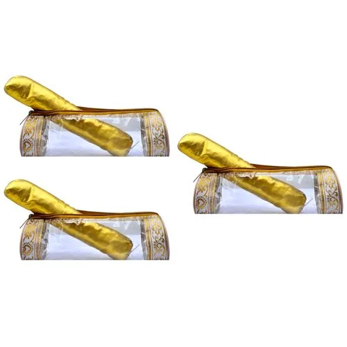 Golden PVC Bangles Packaging Bag
