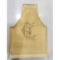 Blouse Cover - Printed Fabric, Different Sizes Available | Golden Color For Household Use